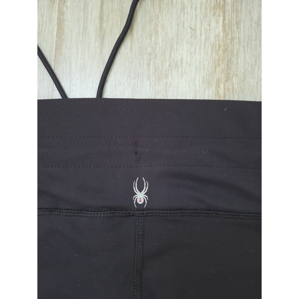 Spyder Active Jogger Pants Black Drawstring Pockets Stretch Athletic Womens XL - Picture 9 of 9